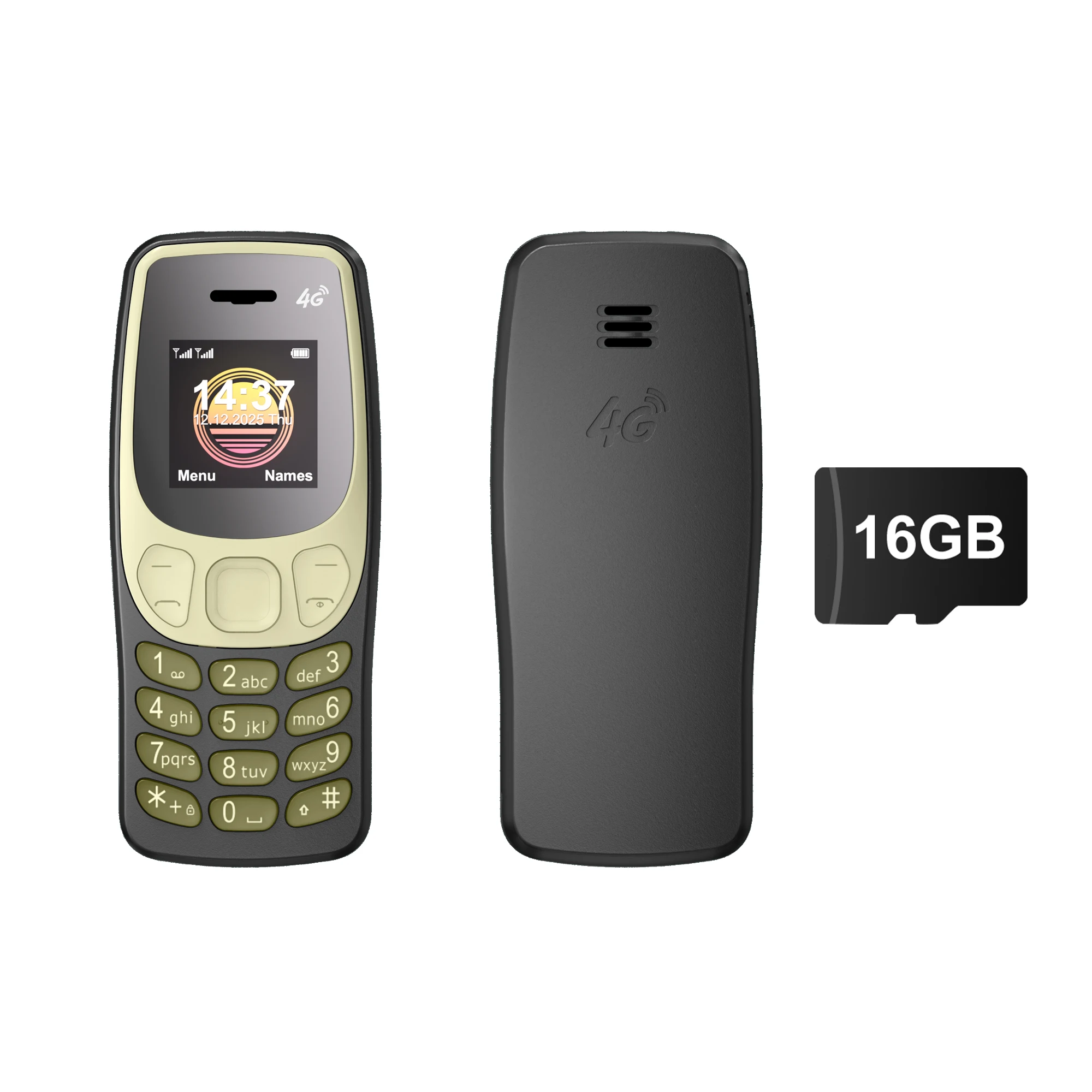 Nieuwe SERVO BM80 4G LTE Mini Mobiele Telefoon Dual SIM Speed Dial Auto Redial Auto Call Recorder Muziekspeler Kleine telefoon Blacklist - afbeelding 1