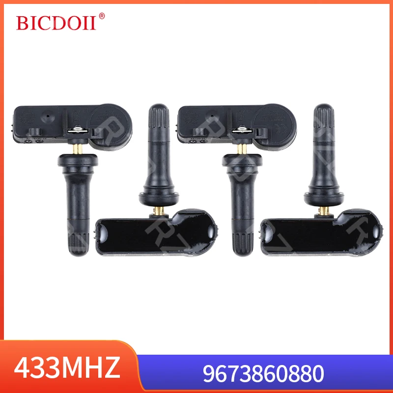 

9673860880 9683420380 Tire Pressure Sensor for 2008 2009 2010 2011 2012 Citroen C4 Picasso DS4 DS5 Jumper II 2.0 2.2 433MHZ TPMS