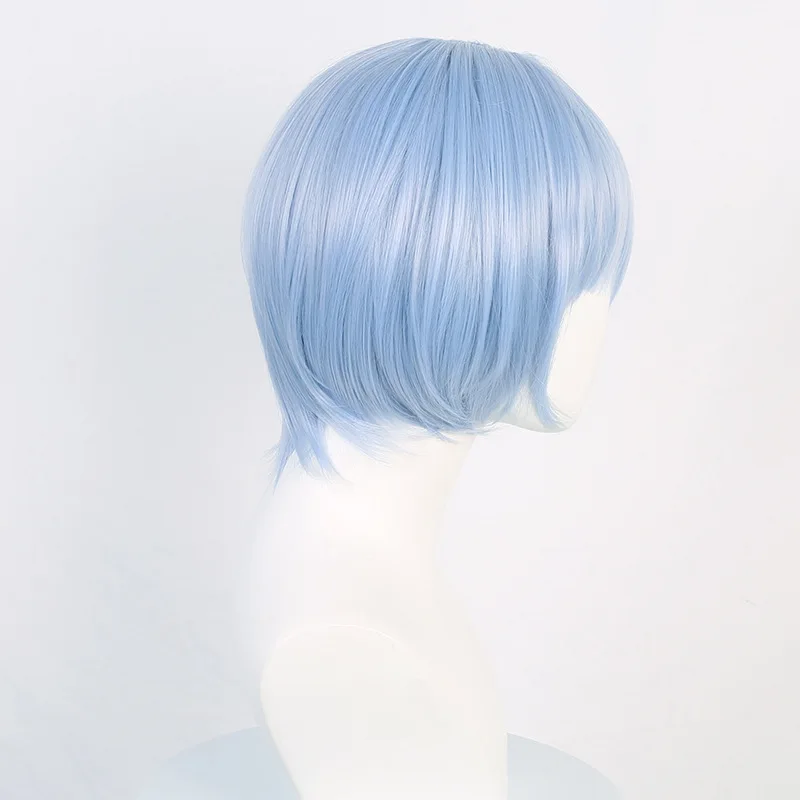ウィッグ 新世紀エヴァンゲリオン EVA 碇シンマリ コスプレウィッグ 頭皮分け目 レイヤードショートヘア