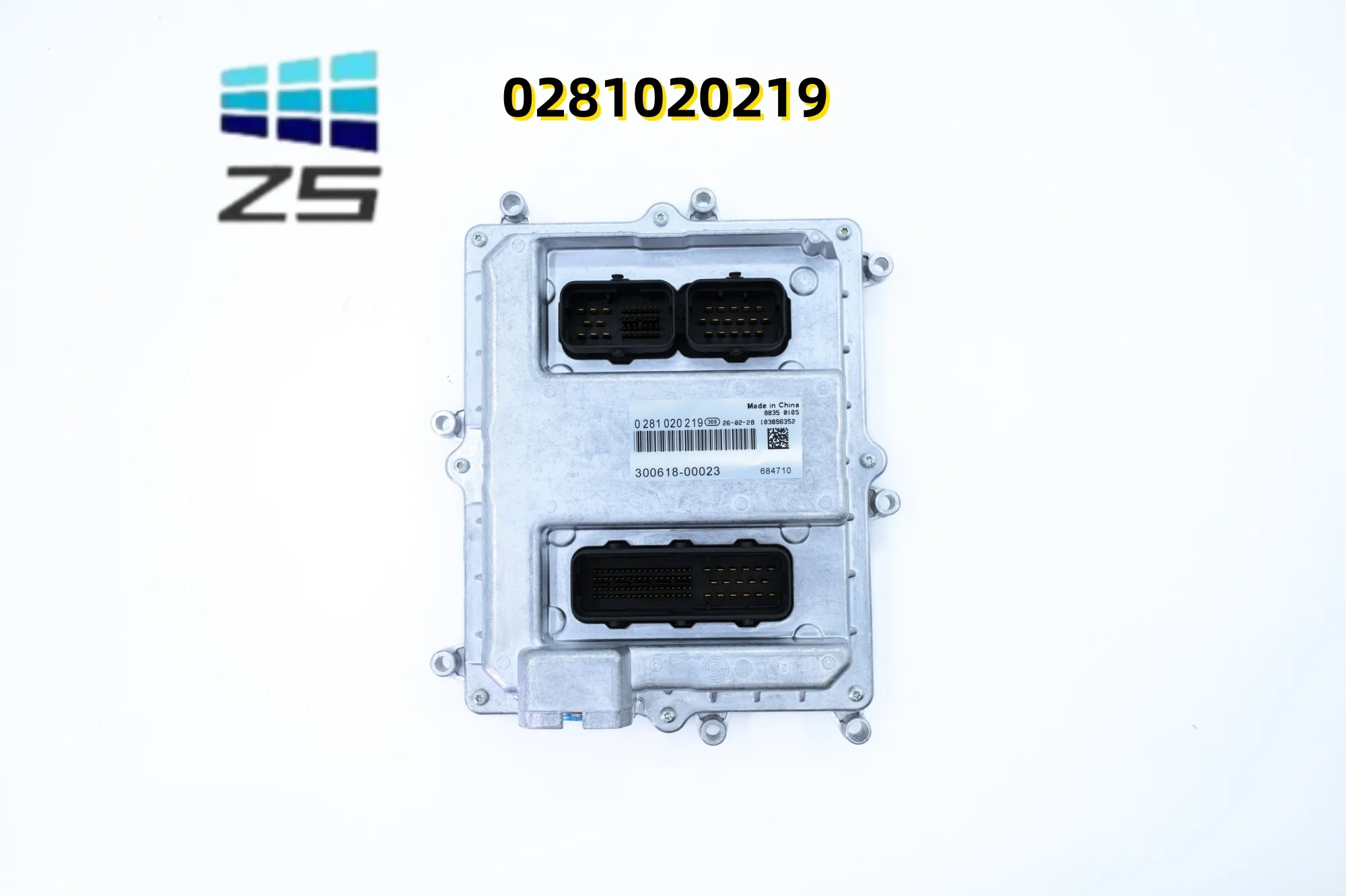 High-quality brand-new 0281020219 ECU/ECM (300618-00023) Electronic Control Unit—pre-programmed, includes one-year warranty.