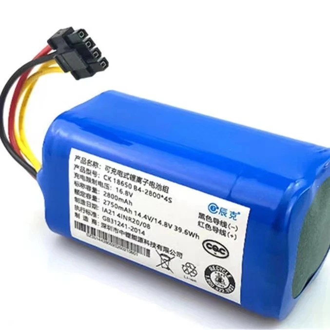 New 14.8V 2800mAh Li-ion Battery Pack For LIFERO RX9 Robot Vacuum Cleaner Part