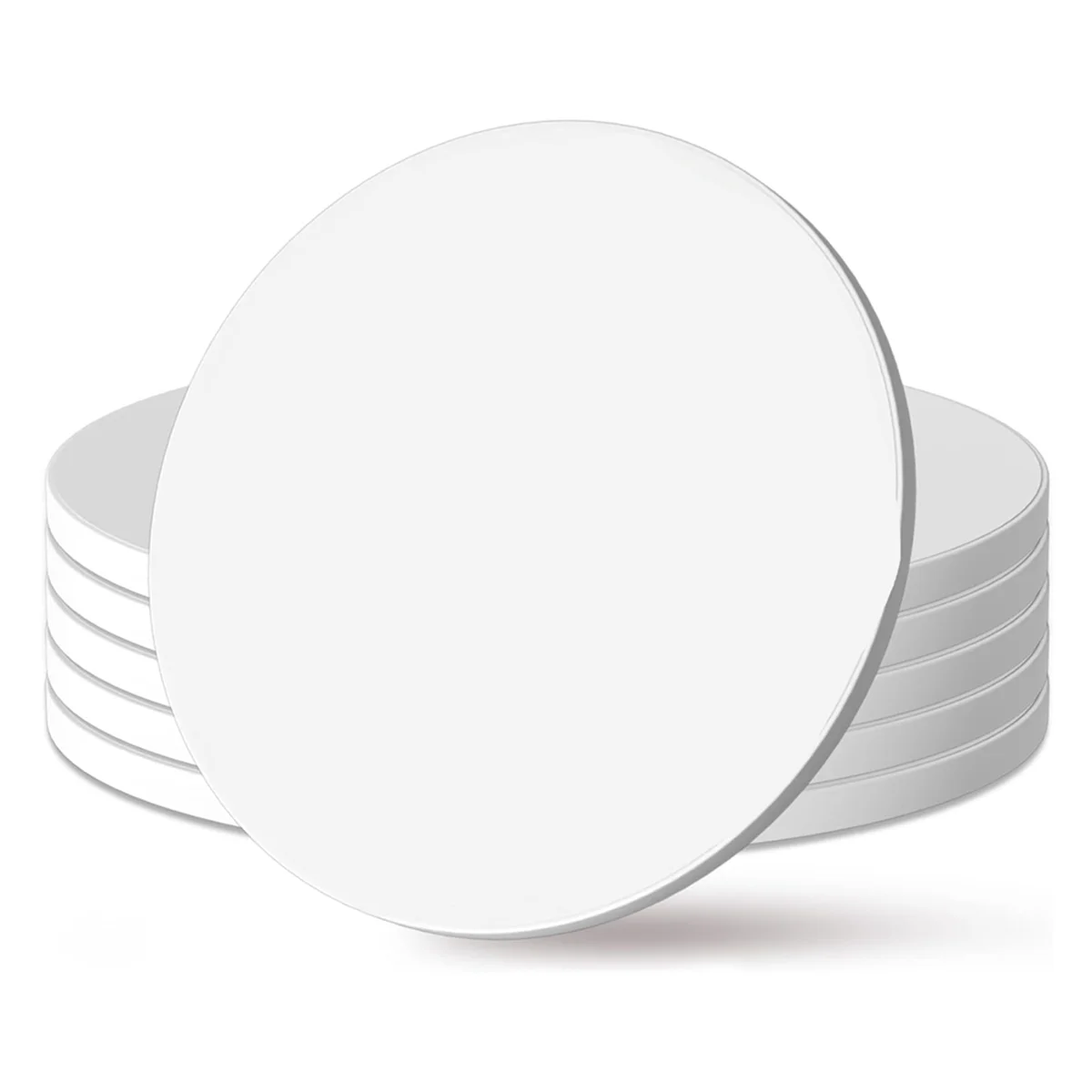 

2025 New Cake Boards,10 Inch Cake Drum Cake Boards 10 Inch Round - Bend Multi-Layered Cake Base for Displays 5PCS