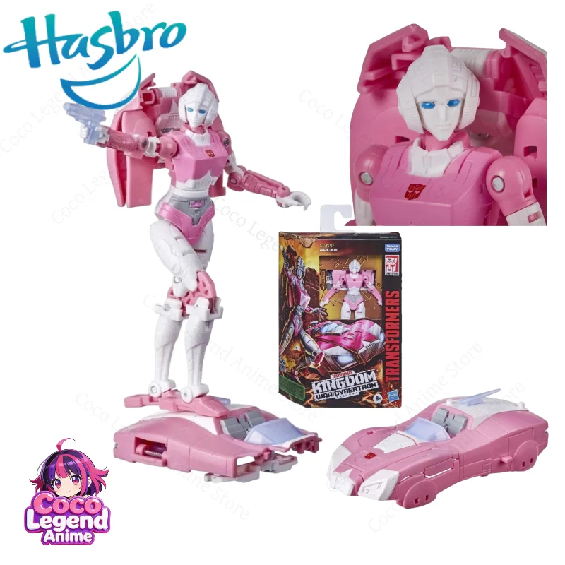 In stock TransformersToy Kingdom Series Cybertron Deluxe Class Arcee China Mainland 3C Certified Action FigureGift Collection