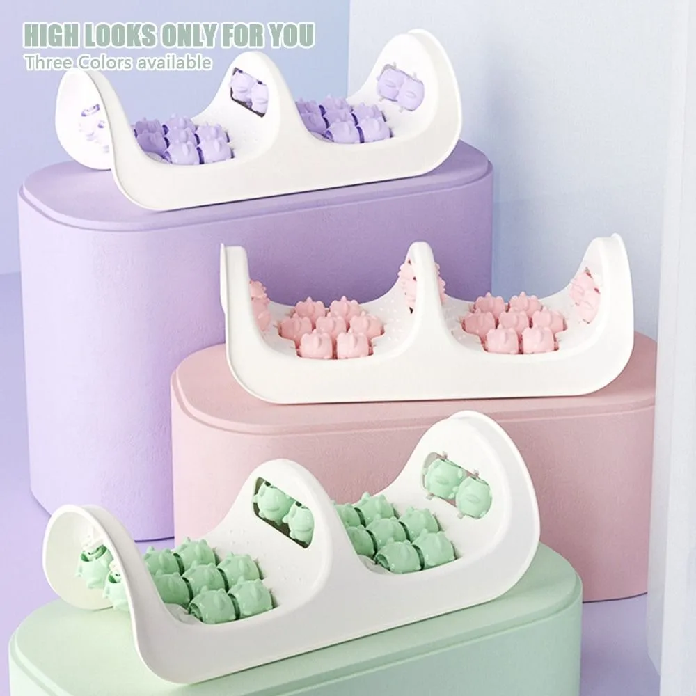 Trigger Point Riflessologia Massaggiatore plantare Sollievo dal dolore ai piedi Promuovere la circolazione sanguigna Rilassamento del massaggiatore per digitopressione del piede