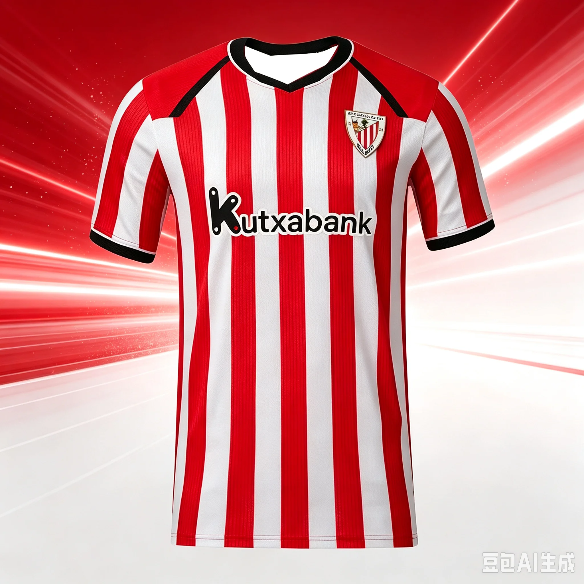Hot Selling Spanish Style BILBAO Athletic Football 3D Printed Daily Football T-shirt Breathable Fashion Short FamilyMatching