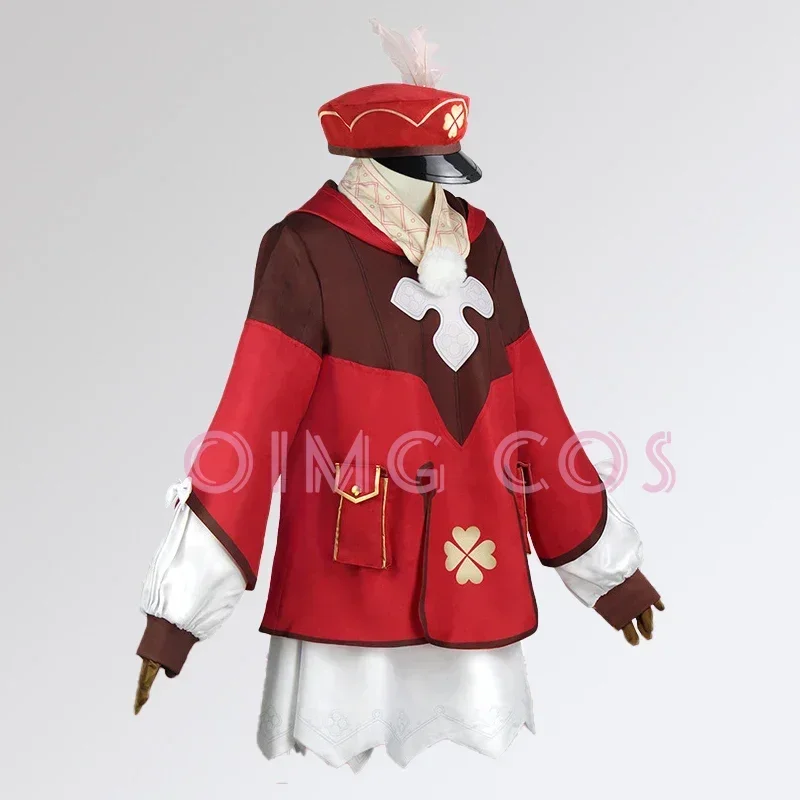 Genshin impact Klee cosplay costume uniforme parrucca cosplay anime stile cinese costumi di Halloween per bambini ragazza donne gioco Ke Li