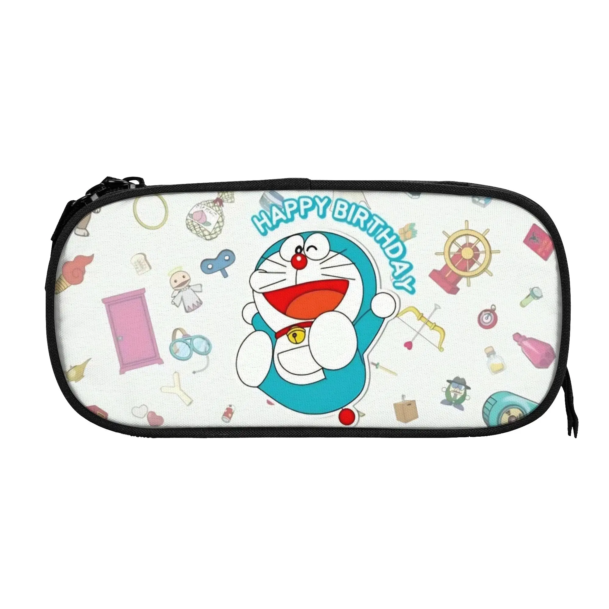 

doraemons blue cats cat Accessories Pencil Case Large-capacity For School Pen Case Perfect Gifts