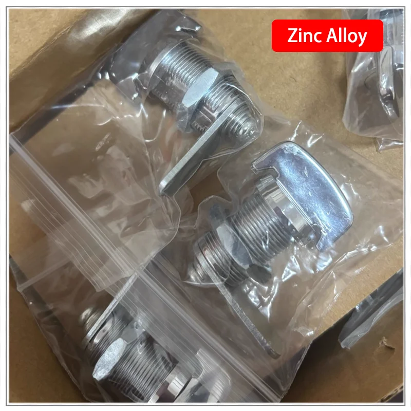 

4pcs Zinc Alloy Tongue Lock Industrial Electrical Machinery Equipment Mailbox Iron Network Cabinet Equipment Handle Tongue Lock