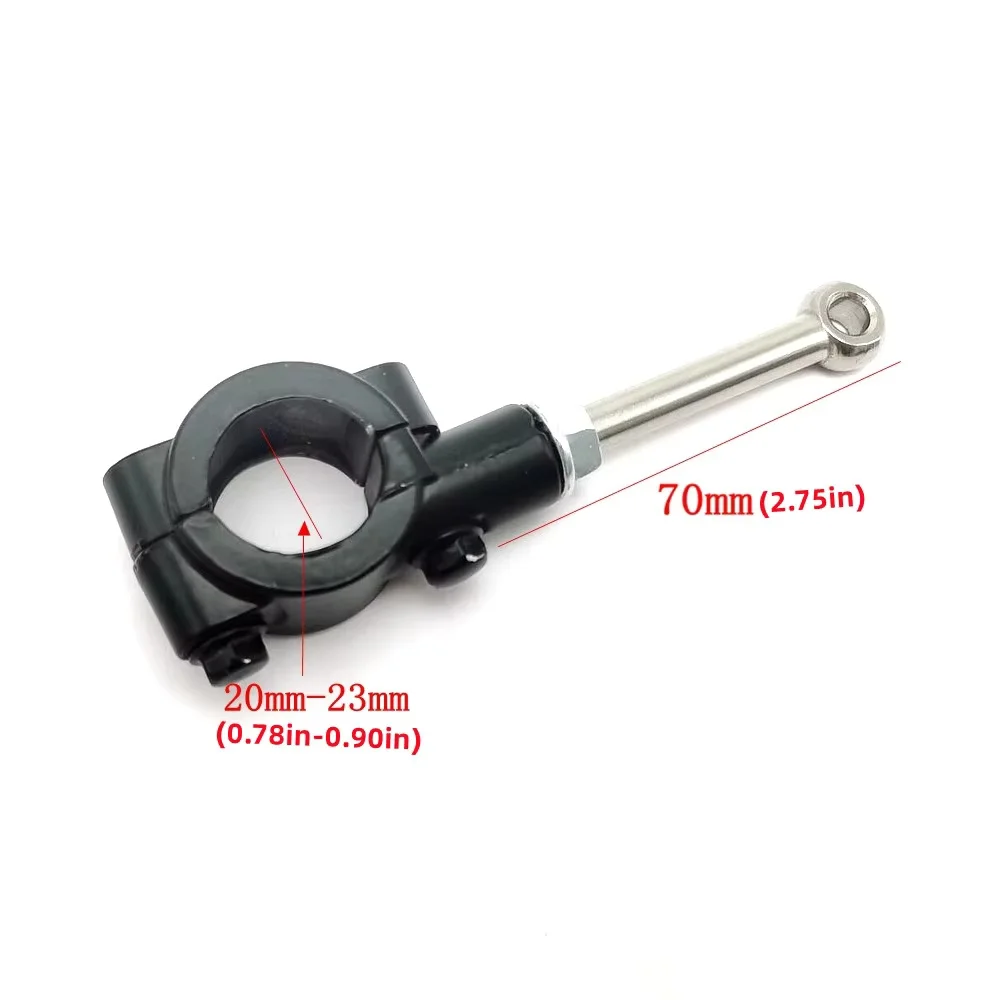 Motorcycle Kickstand Extender 20-23mm Side Stand Foot Pad Universal Fit Cruiser Chopper Touring Honda Suzuki Kawasaki Yamaha