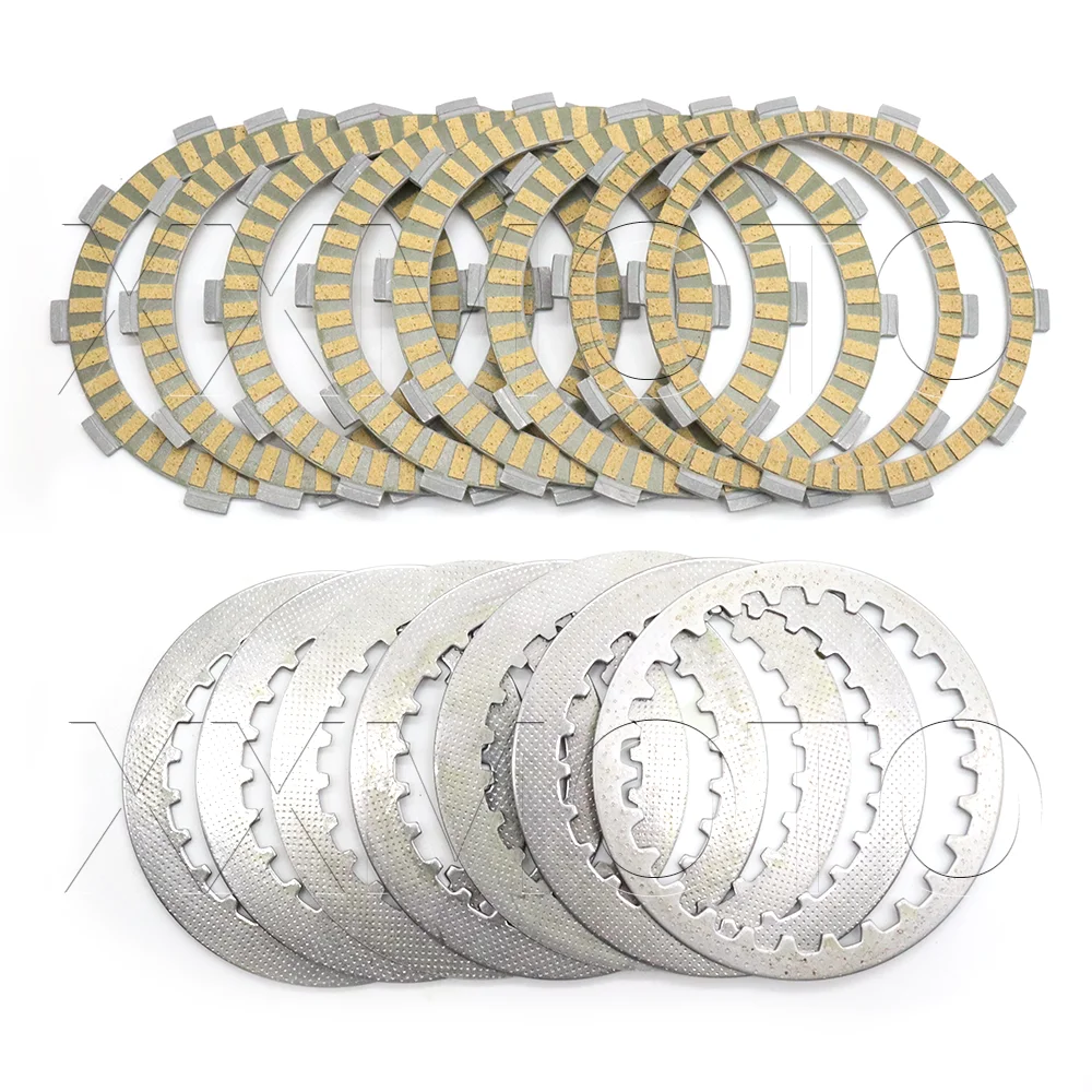 For QJMOTOR QJ500GS QJ600 QJ600GS SRK600 SRK 600 Motorcycle QJ 500 600 GS Clutch Plates Steel Plates Friction Disc 2