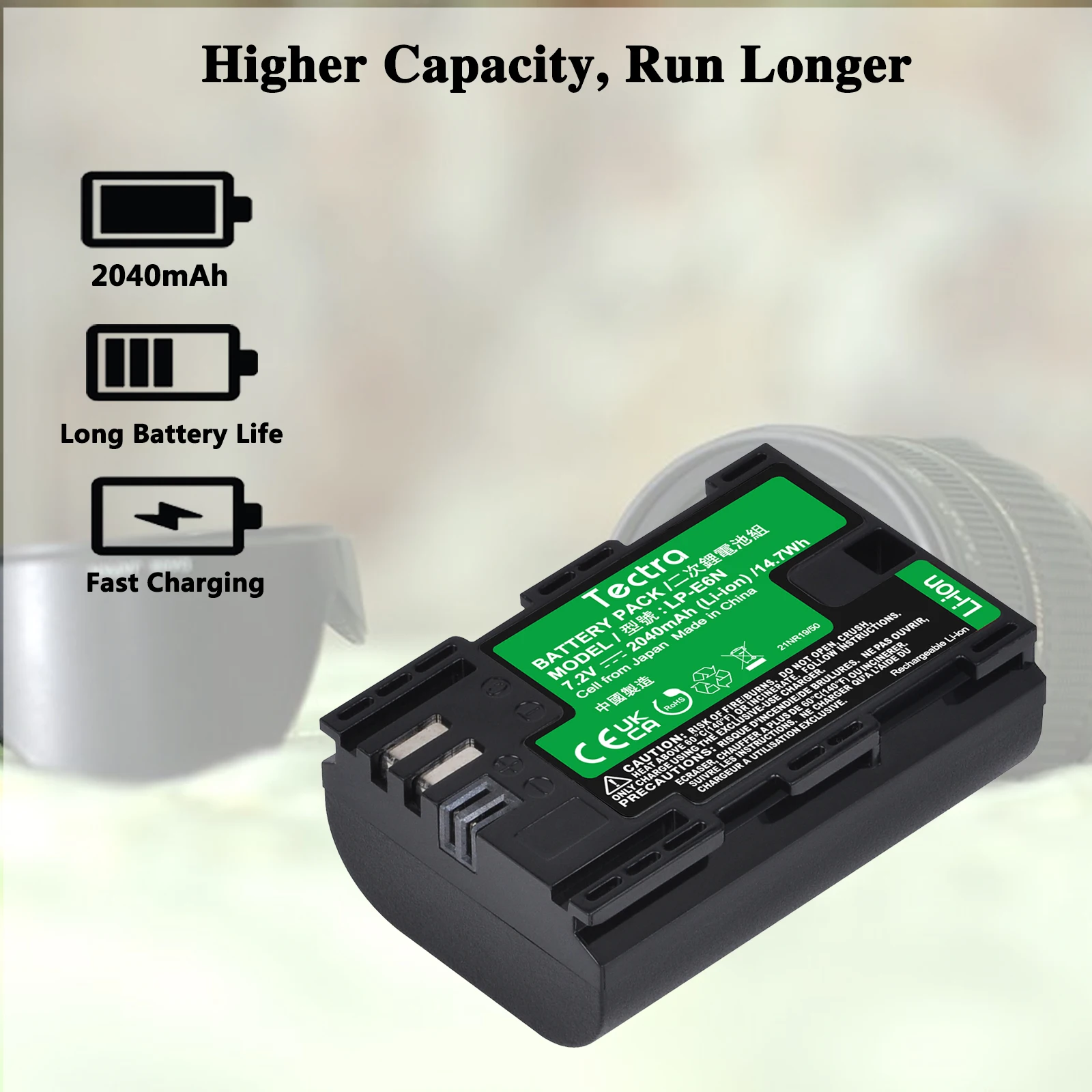 LP-E6N LP-E6 Battery/Dual Charger For Canon C700 XC15 60D 70D 80D 5D Mark II III IV Camera BG-E14 BG-E13 BG-E11 BG-E9 BG-E7 Grip