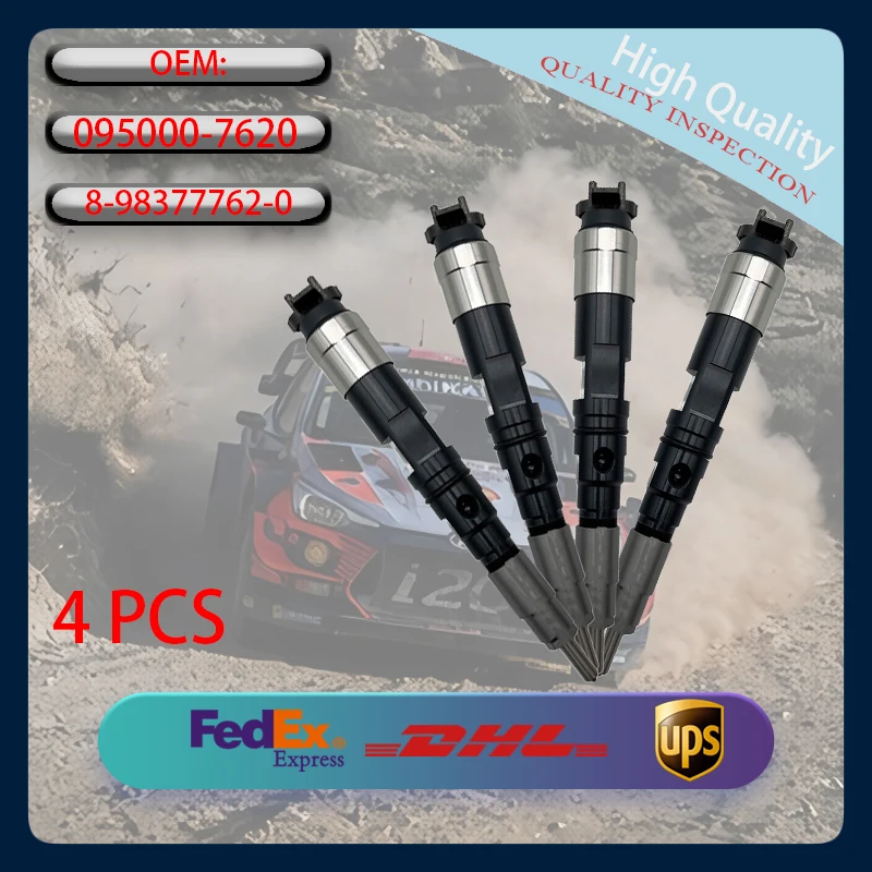 

4Pcs Fuel Pump OE#095000-7620 Auto Fuel Supply Assembly Aftermarket Replacement Spare Parts For Car Fuel System Repair