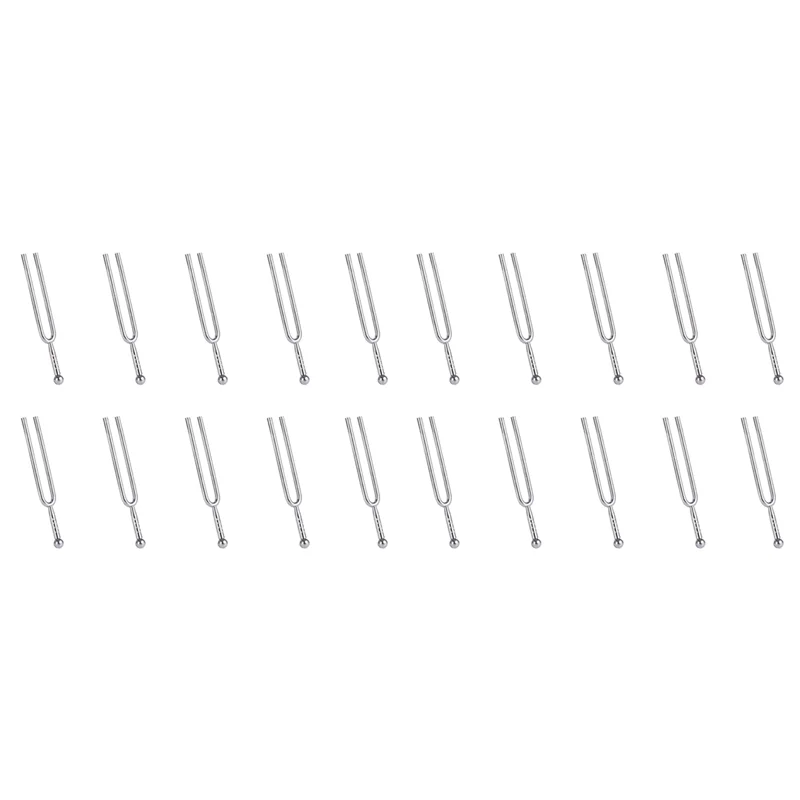 A96I-20X 440Hz A Tone Stainless Steel Tuning Fork Tuner Tunning Musical Instrument Gift