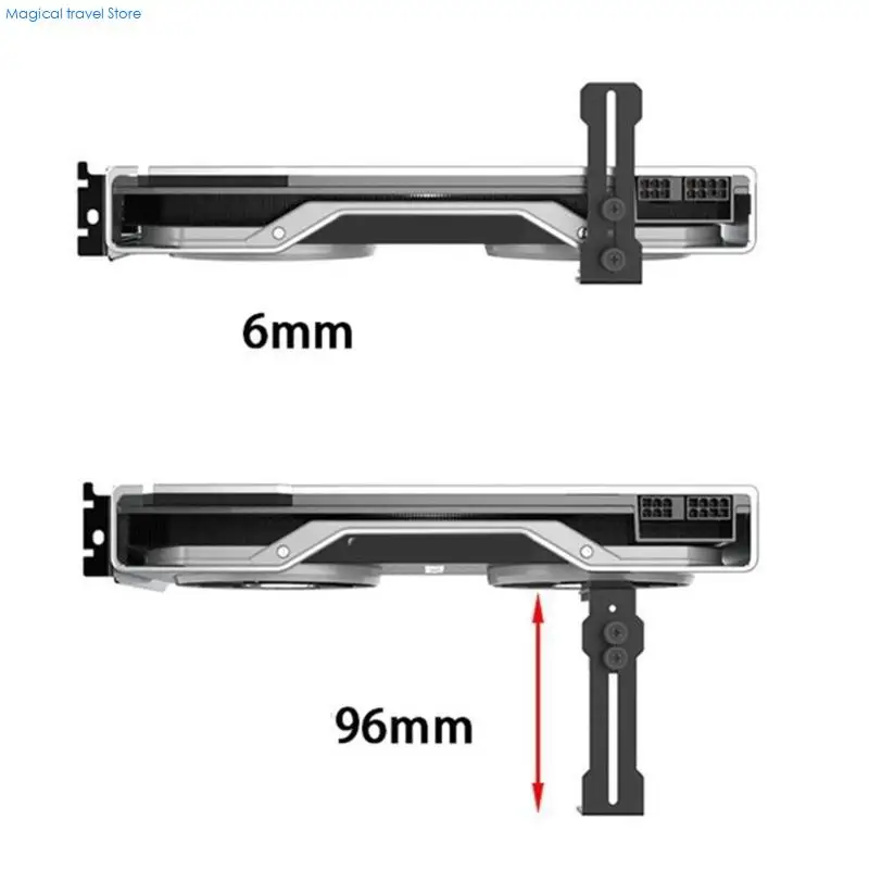 N2UB Universal Graphics Card GPU Support,Bracket Secure and Adjustables Support Easy Installation &Stability Heat Dissipation