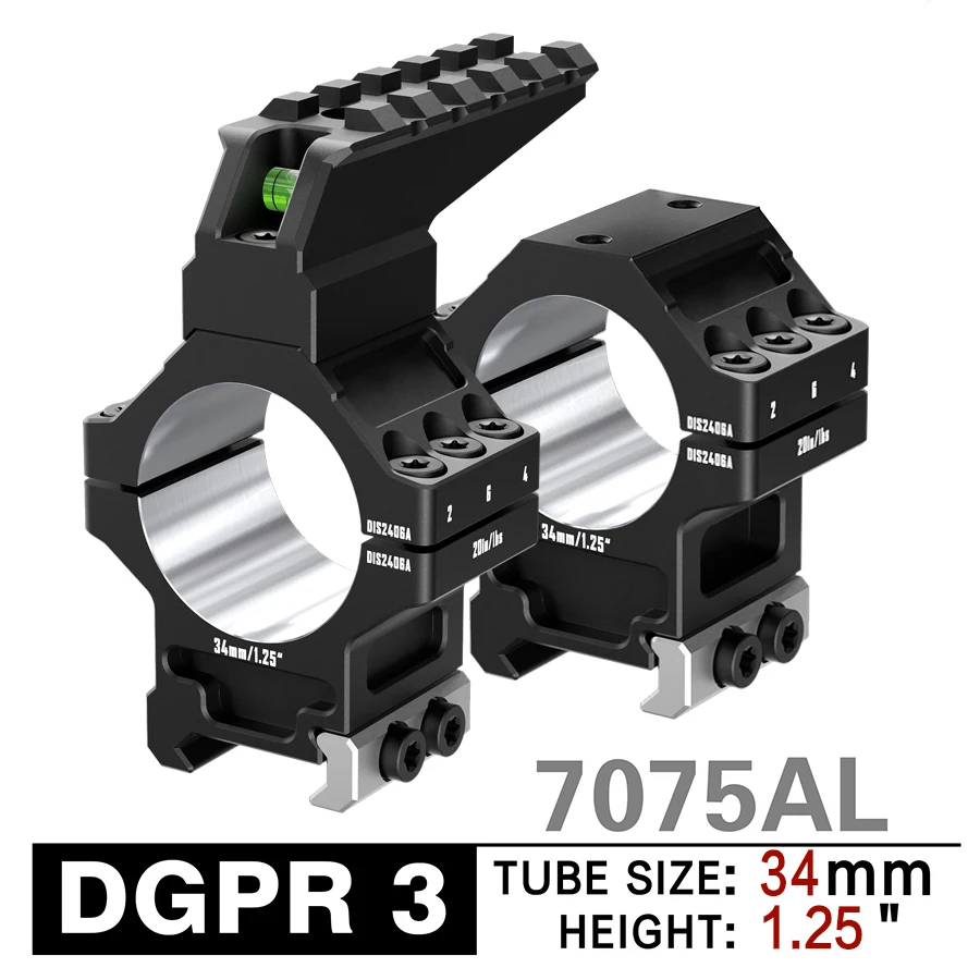 Discoverer Heavy-Duty Three-Pin Multi-Function Clamp High Precision 7075 Aluminum 0.85-1.25 Inch Clamp for Industrial Use