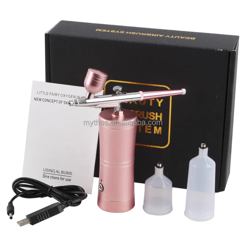 

Barber Printing Airbrush Barberia Portable USB Rechargeable Sprayer Hair Art Wireless Compressor Airbrush