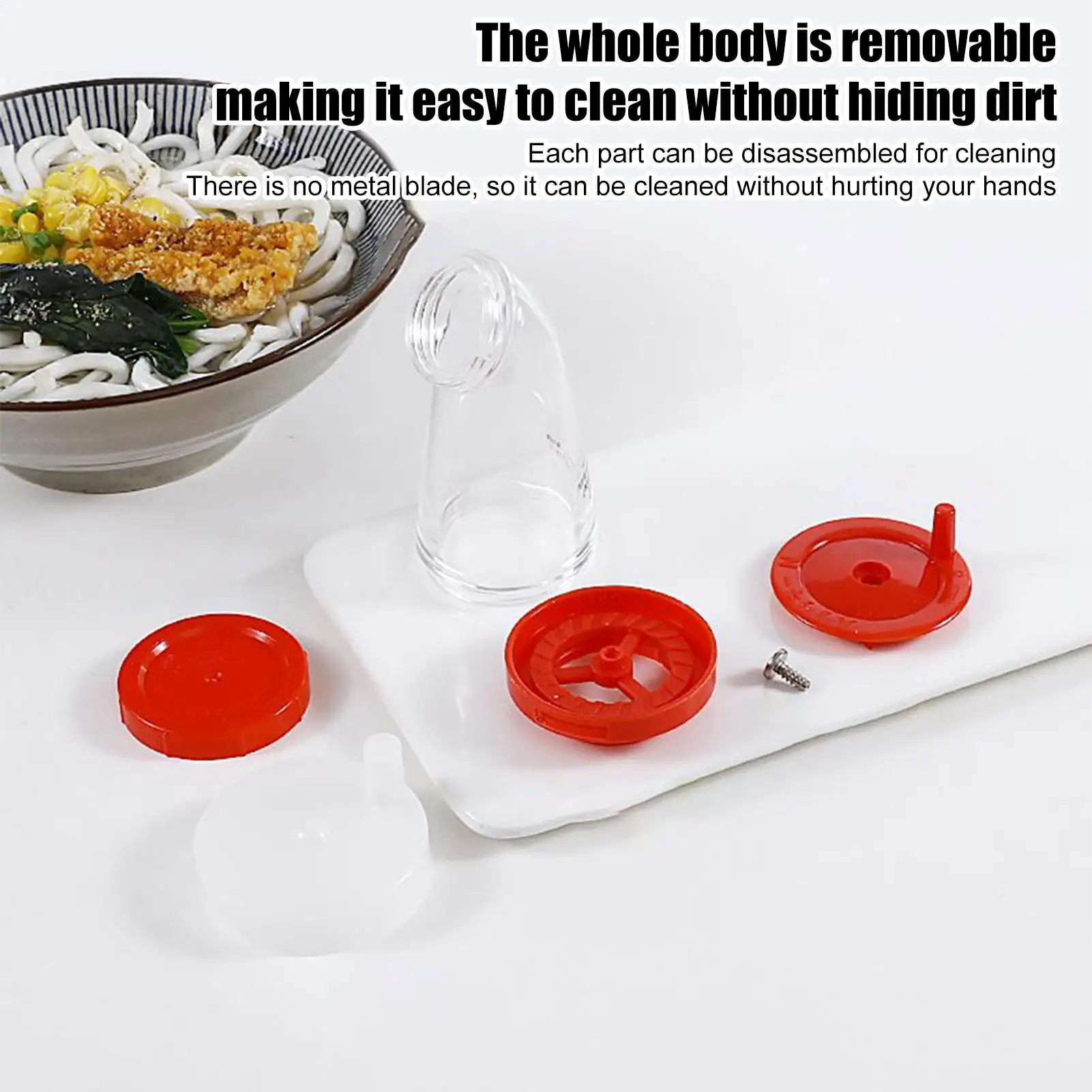 

Sesame Grinder Hand Seasoning Crusher Tool Manual Salt Or Pepper Grinder for Apartment Restaurant Home Kitchen Coffee Tea Salads