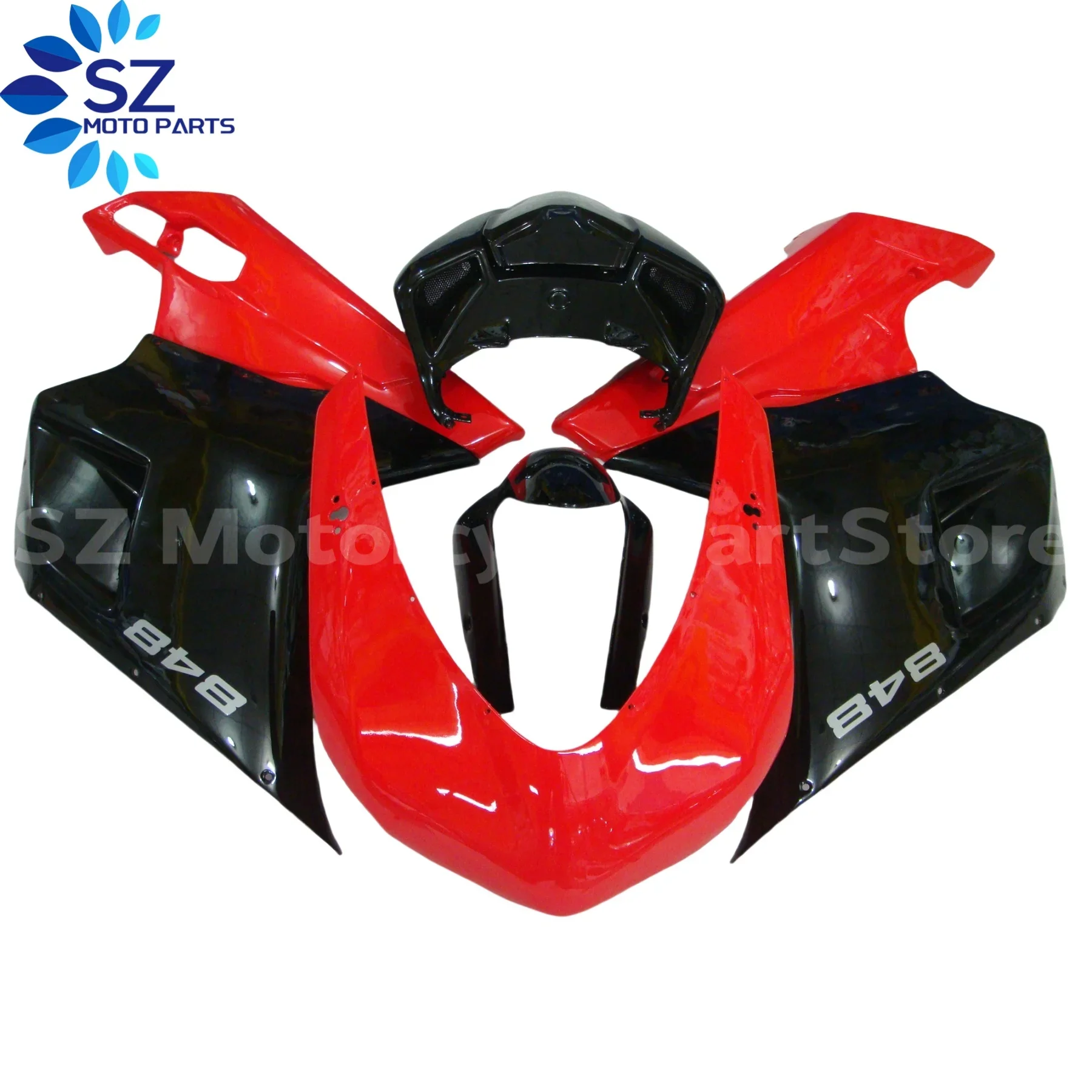 

Bodywork Motorcycle For Ducati 848 1098 1198 2007 2008 2009-2012 Components Fairing Accessories