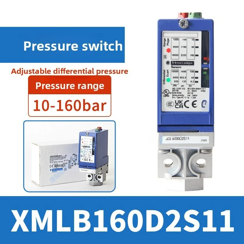 

Schneider Pressure Switch XMLB002A2S11 XMLB004A2S11 XMLB010A2S11 XMLB020A2S11 XMLB004B2S11 XMLB010B2S11
