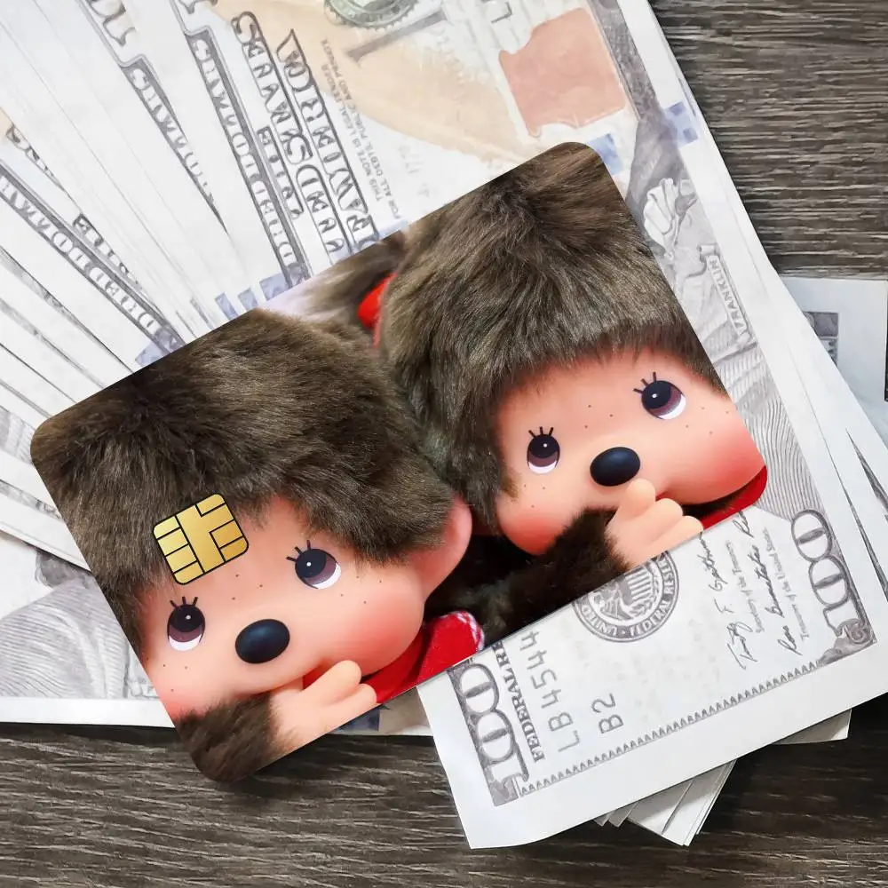 Kawaii M-MonchHichi-I Ins-Style Kartensticker für Bankkarten Schützende Wasserdichte Folienabdeckung Aufkleber Überraschungsgeschenk – Detail 1