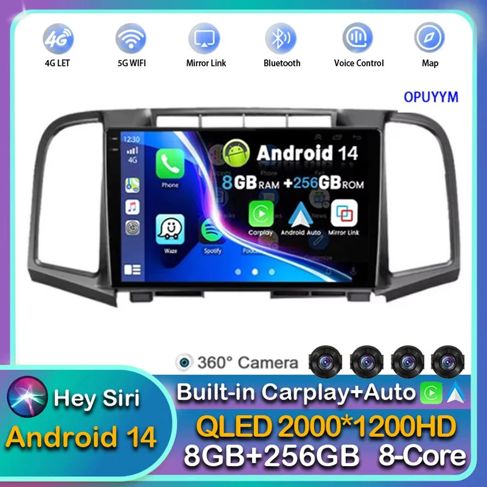 

Android14 Carplay Auto For Toyota Venza 2008 - 2012 2013 2014 2015 2016 Car Radio Multimedia Player Video Stereo WIFI+4G BT 2DIN