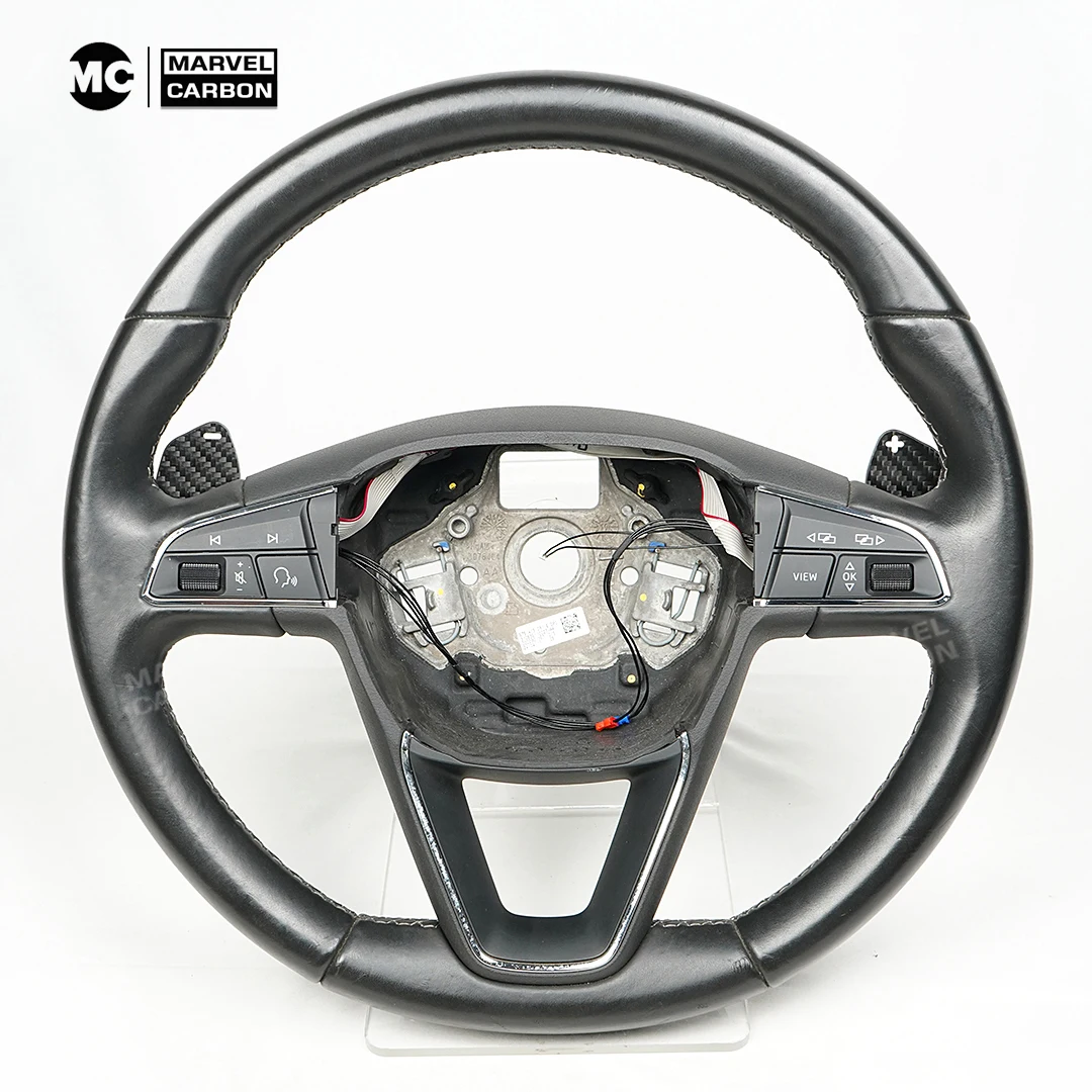 Compatible SEAT Cupra/Leon/Formentor Steering Wheel Shift Paddle Magnetic Carbon Fiber Paddle Shifter