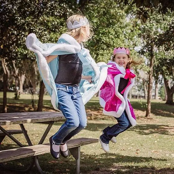 

Костюм ведьмы на Хэллоуин, пальто с капюшоном, белая оборка, ролевая сценическая одежда, женская мода, полипропилен, материал