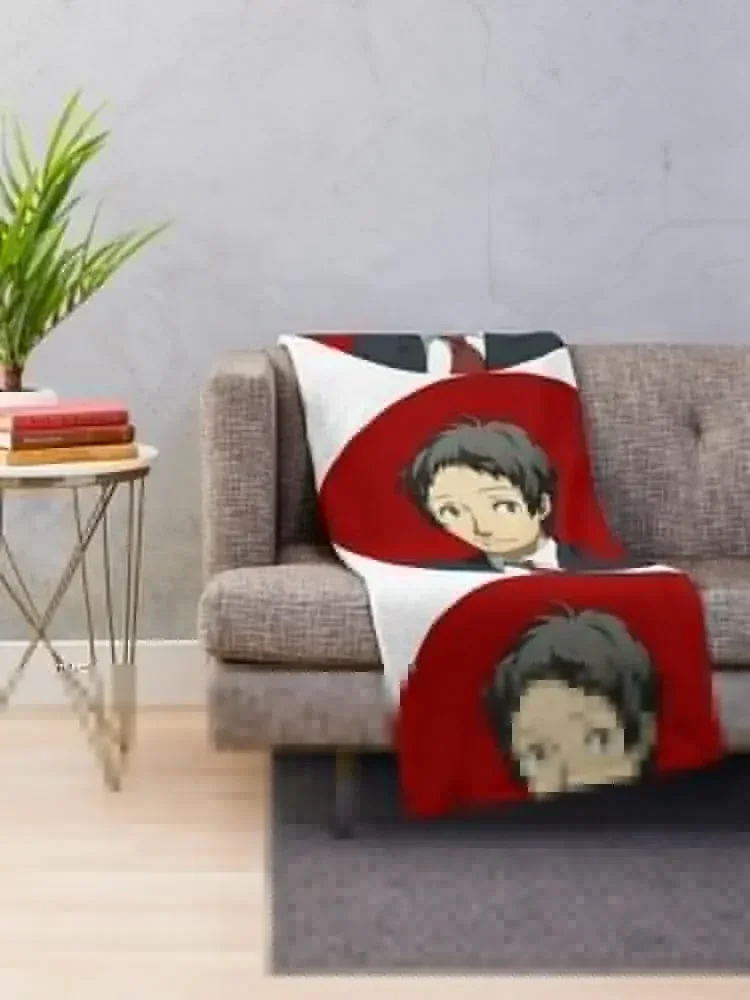 Adachi Portrait Throw Blanket Furrys decorative Baby Blankets