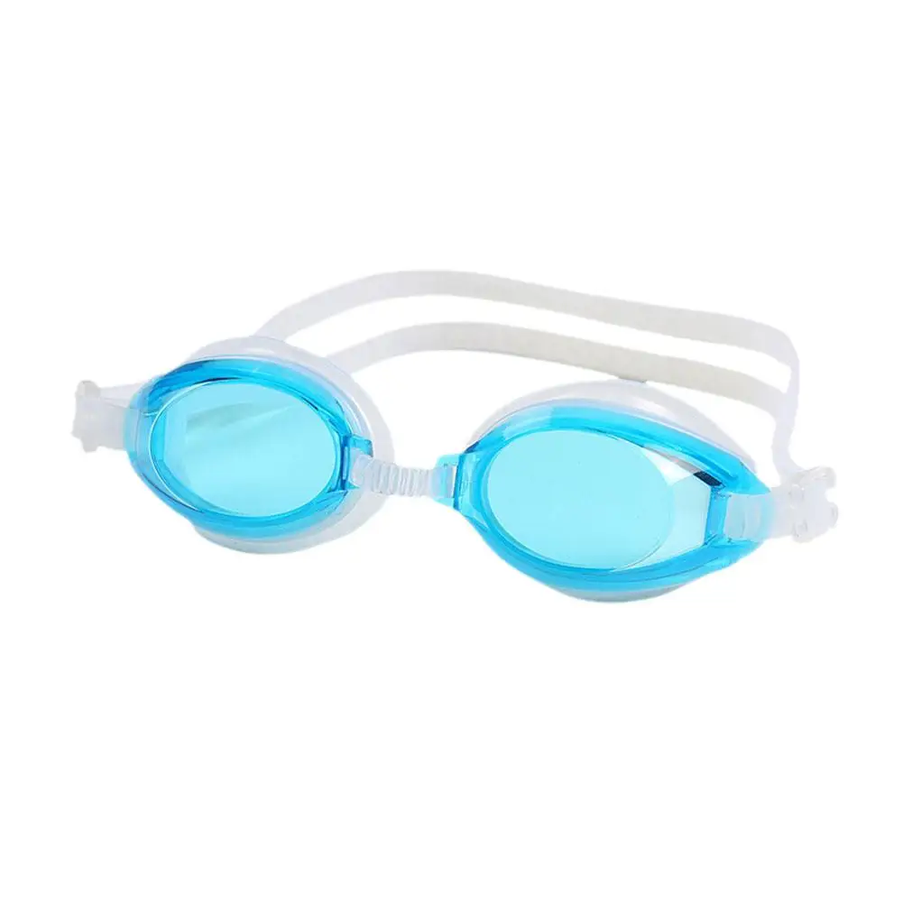 Anti-fog UV Protection Lens Men Women Waterproof Professional Silicone Swimming Adult Adjustable Goggles U1Z7