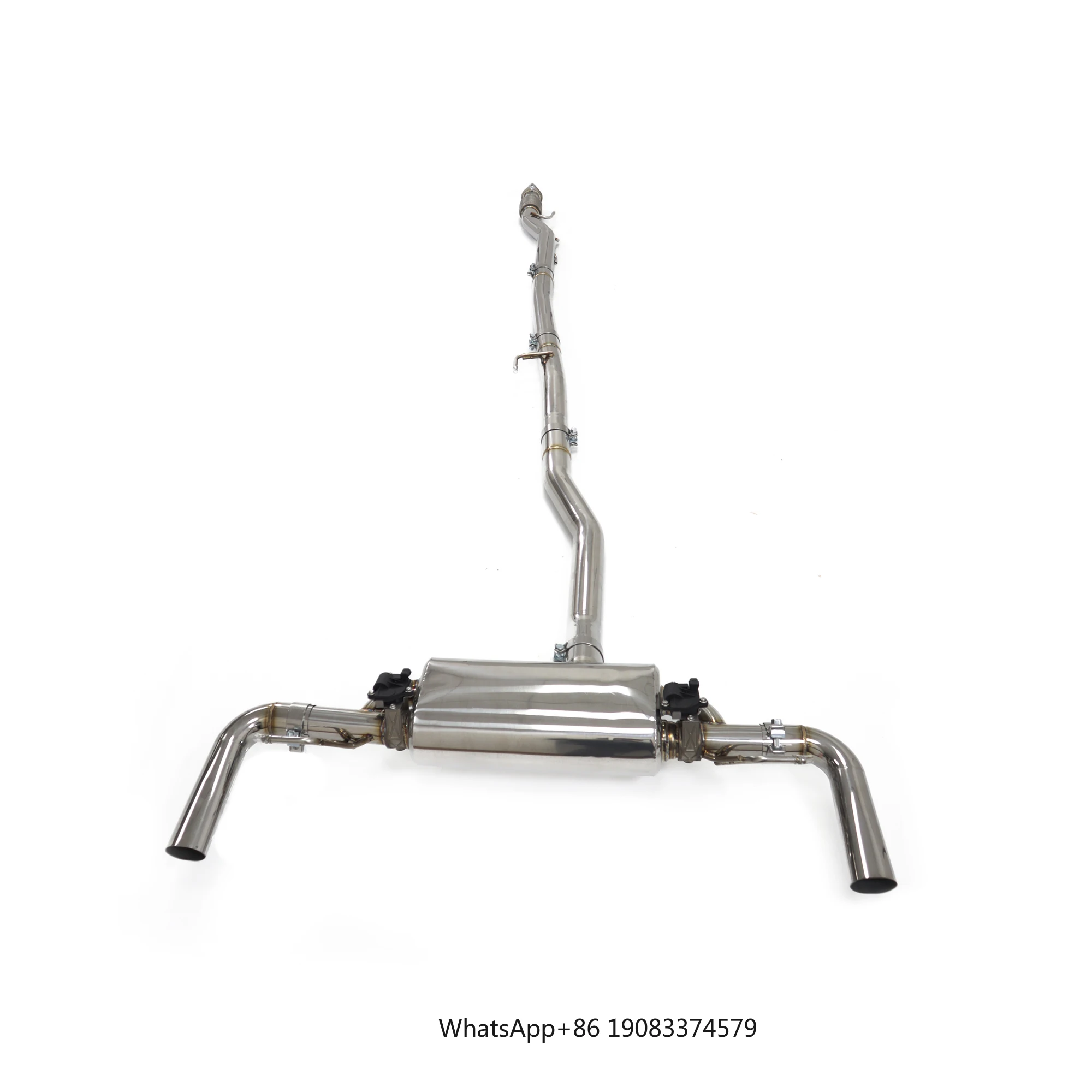 

AKS Stainless Steel Exhaust Catback for Mercedes- Benz A35 AMG W177 2019+ 2.0T With Muffler Valves Pipes Exhaust System