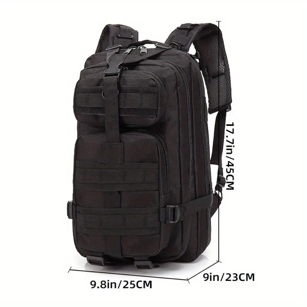 JSERYISGN Men's high-capacity mountaineering backpack, multi-functional camouflage outdoor mountaineering backpack, Valentine's Day gift, suitable for men's camping rock climbing hiking equipment