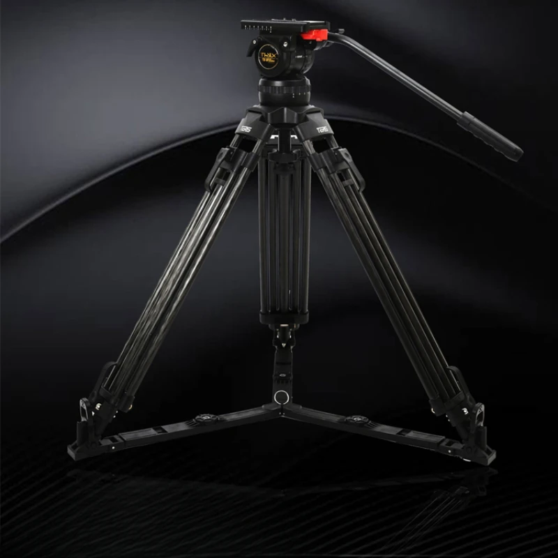 

TX-V12T PLUS Hydraulic Pan Tilt Carbon Fiber Tripod Set 100mm Bowl Mouth