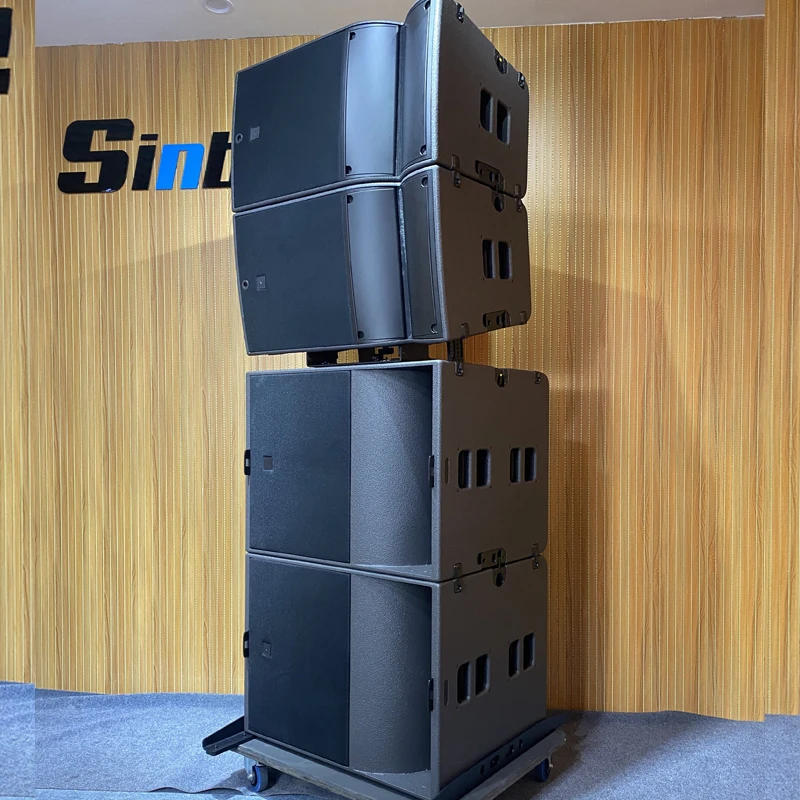 Super Bass Wide Frequency Pa Sound Music Stage 15 Inch Line Array Set Passive Professional Audio System For Wedding