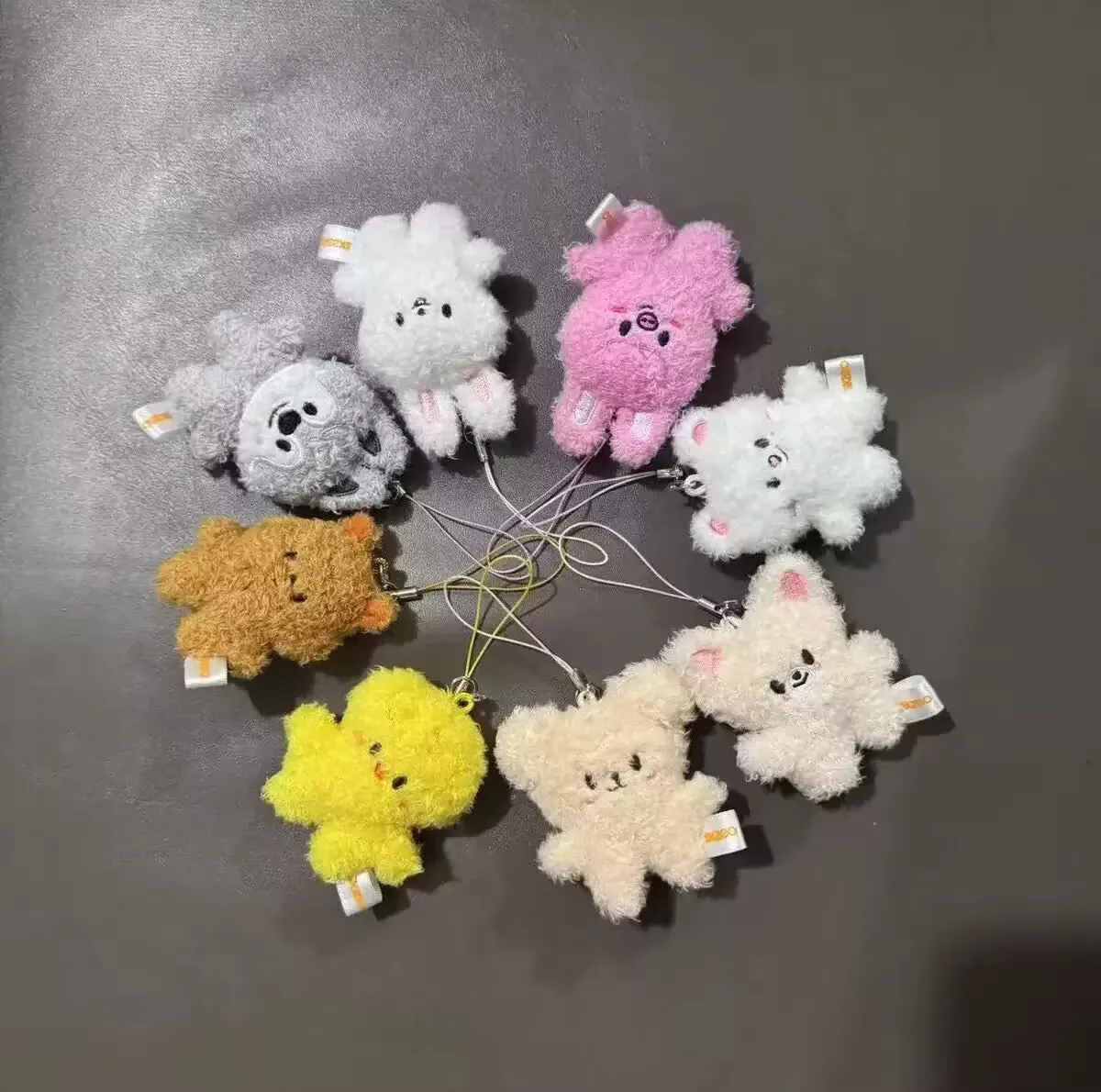 

2026 New Straykids SKZ Mini Keychain Pendant New SKzoo FM Field Week 5cm Plush Cartoon Cute Pendant Children's Birthday Toy
