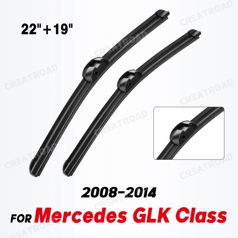 Wiper LHD Front Wiper Blades For Mercedes-Benz GLK 280 300 350 200 220 320 X204 Windshield Windscreen Window 22\