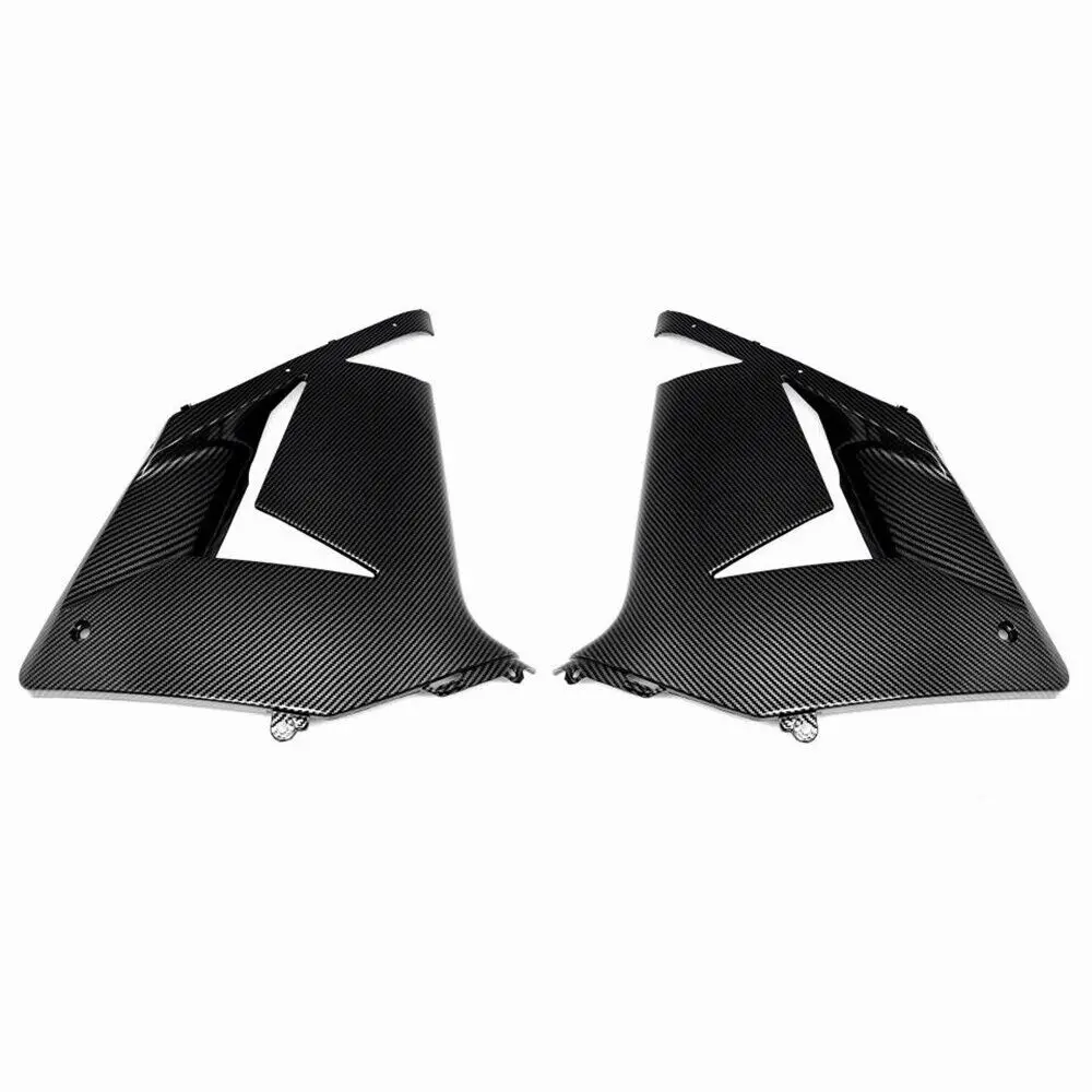 Motorcycle Carbon Fiber Front Side Frame Turn Signal Fairing For Kawasaki ZX10R 2004 2005 ZX-10R ZX 10R