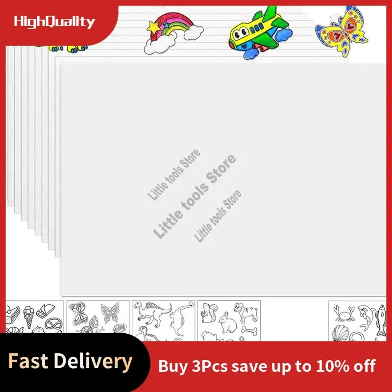 

Набор из 36 листов Shrinky Dink, 30 бумаги Shrinky Dink и 6 листов бумаги с отслеживаемыми картинками для поделок DIY-AC17