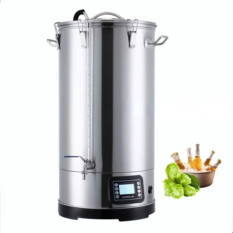 All in one 40L micro brewery with Anti-burn function and Sight glass on tap Beer home brewing equipment BM40