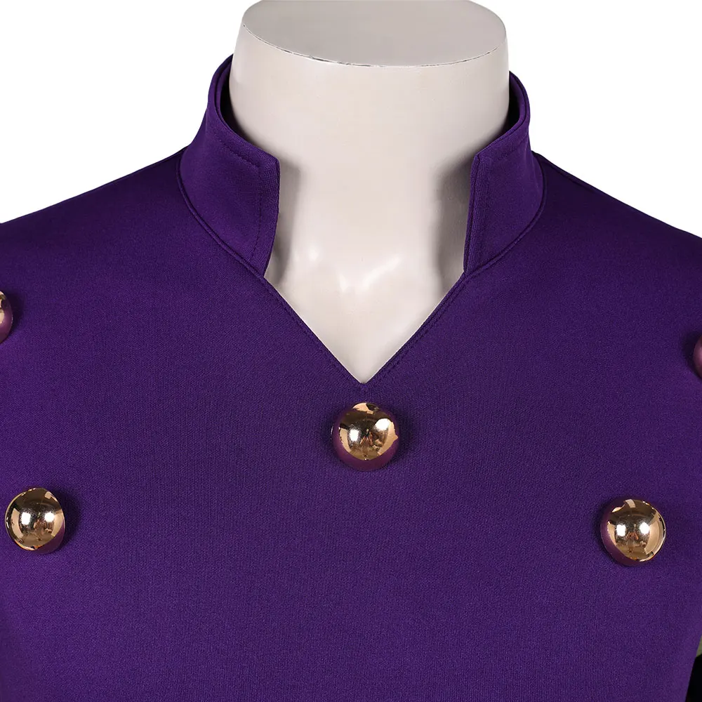 

Gyro Zeppdli Cosplay Costume Anime JoJo Roleplay Men Top Pants Cloak Outfits Halloween Carnival Fancy Party Disguise Suits