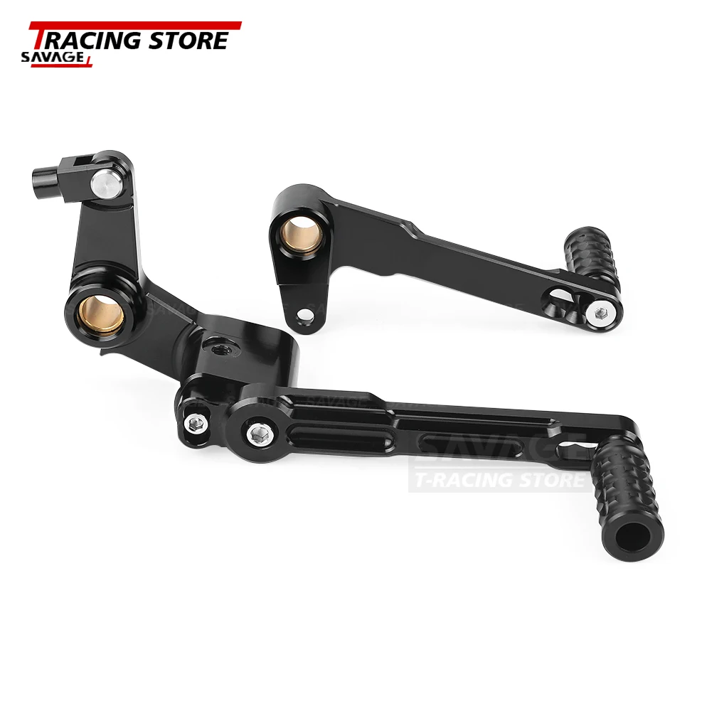 2024 Brake Lever Pedal & Gear Shift Lever For DUCATI MONSTER 659 696 795 796 1100 1100S Motorcycle Accessories Left Adjustable