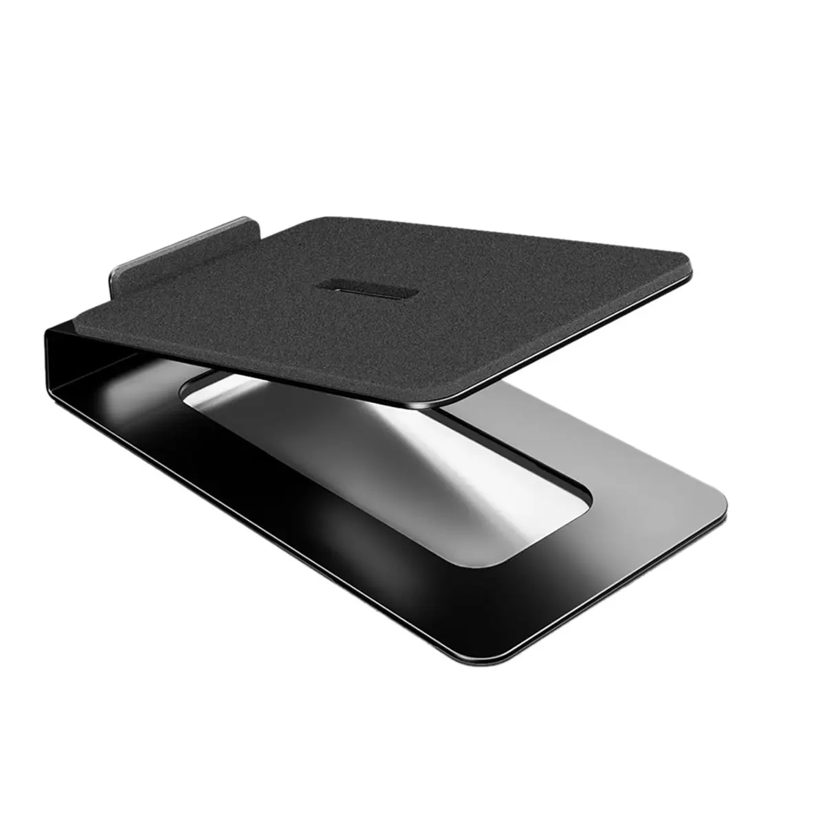 1 par de soportes para altavoces de escritorio con anti-16 °   Soporte de ahorro de espacio con ángulo de inclinación para altavoces de PC para monitor de estudio