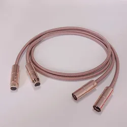 Accuphase High quality XLR cable audio heating cable 6N OCC