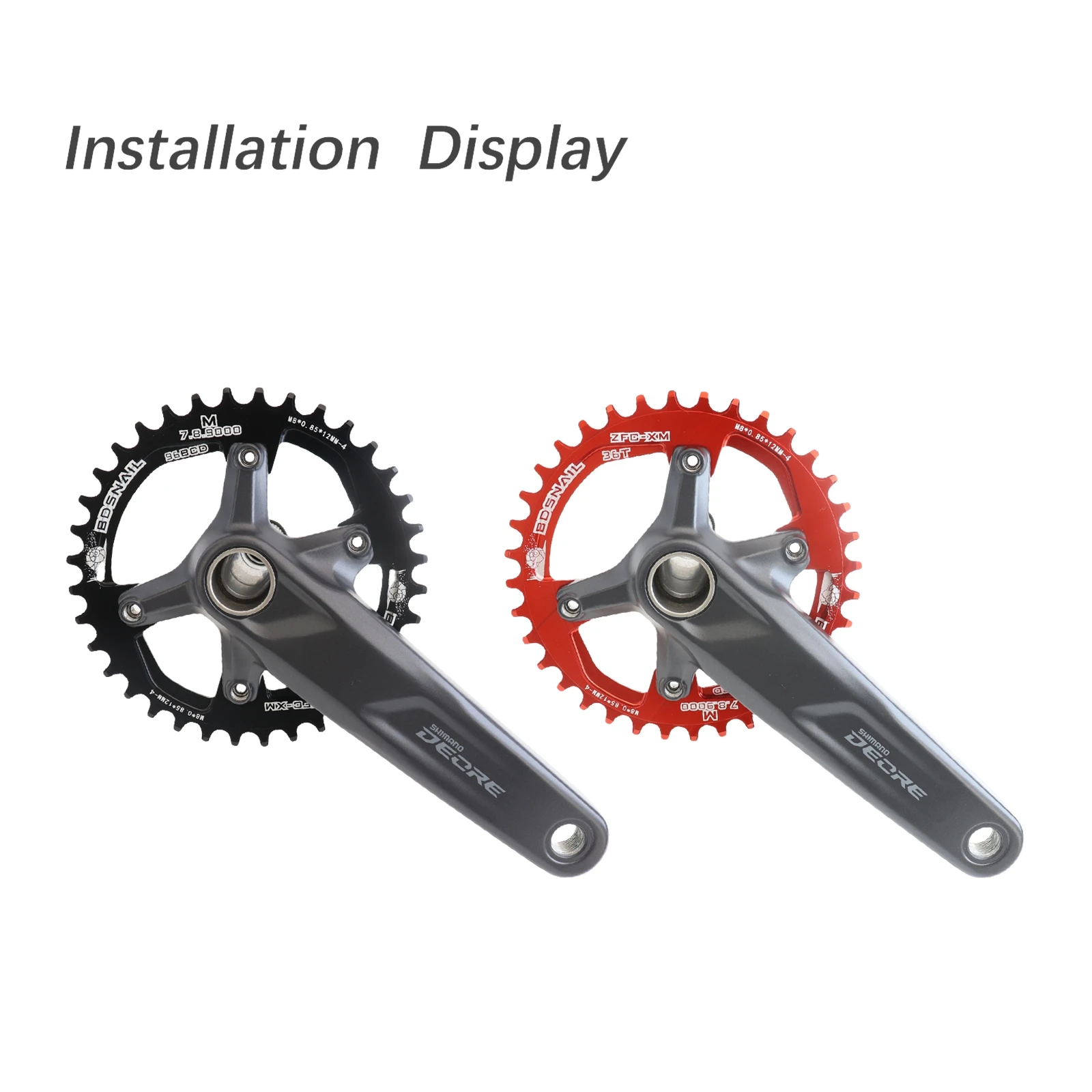Snail 96BCD Oval Chainring 32–36T