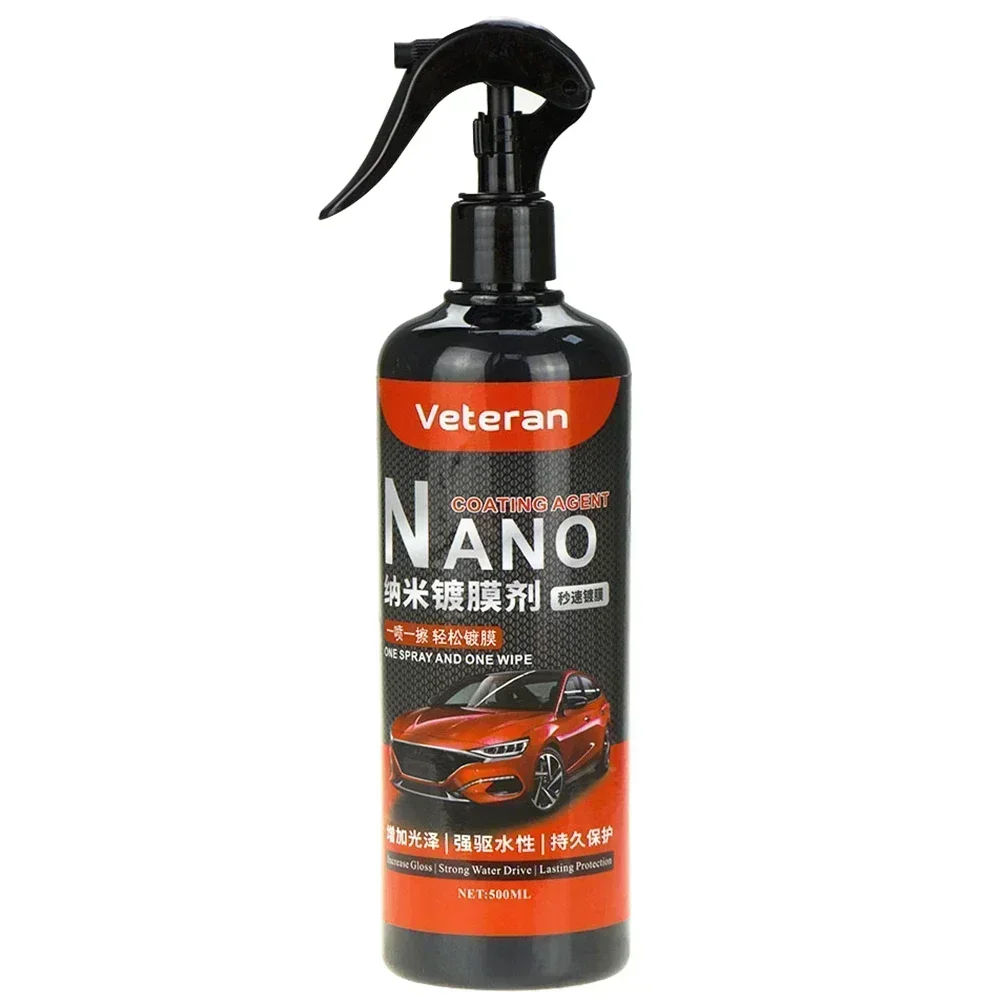 500ML/250ML 9H Twardość Car Detailing Powłoka ceramiczna Produkty samochodowe Powłoka ceramiczna Nano Glass Plated Crystal Car Polish