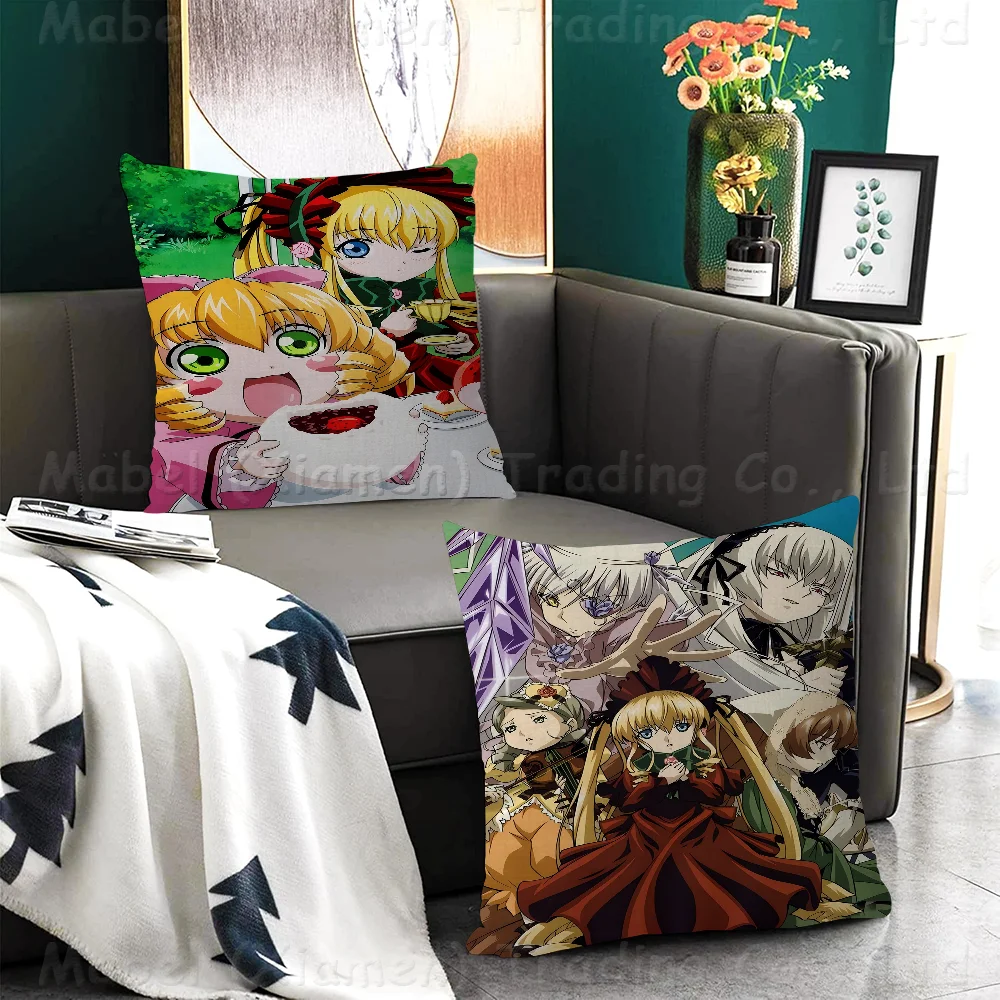 Anime Rozen Maiden Pillow Cover Design Cushion Cover Decor Holiday Decorati