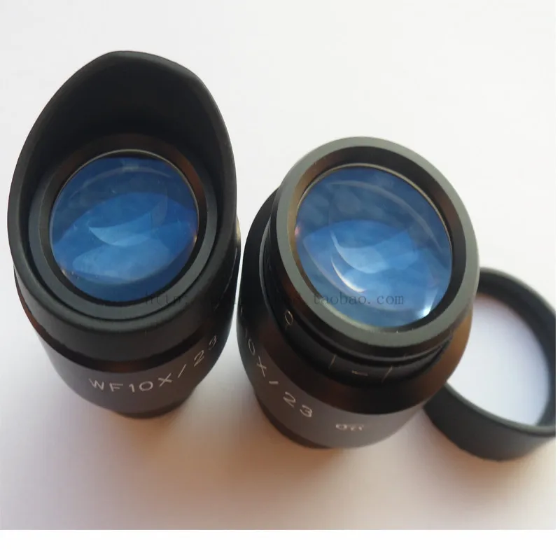 1PCS WF10X/22mm Adjustable High Eye Pionts Wide Field Eyepiece Optical Lens for Biological Microscope