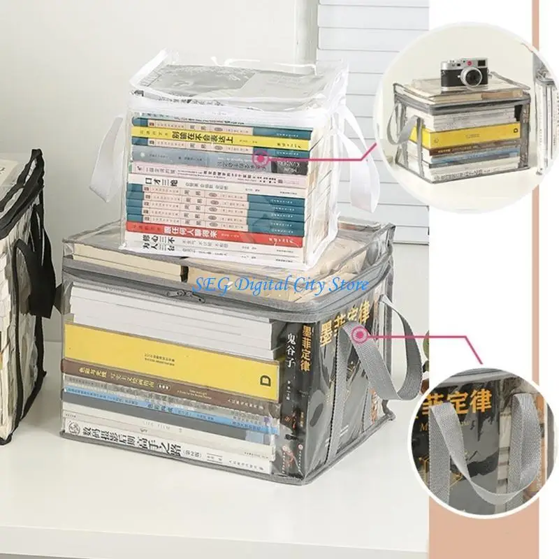 

U75B Book Storage Case Waterproof Toy Box Foldable Book Box Waterproof Toy Box