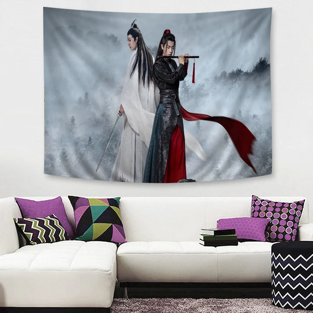 The Untamed Xiaozhan Wang YiBo Colorful Tapestry Wall Hanging Cheap Hippie Wall Hanging Bohemian Wall Tapestries Mandala Sheets