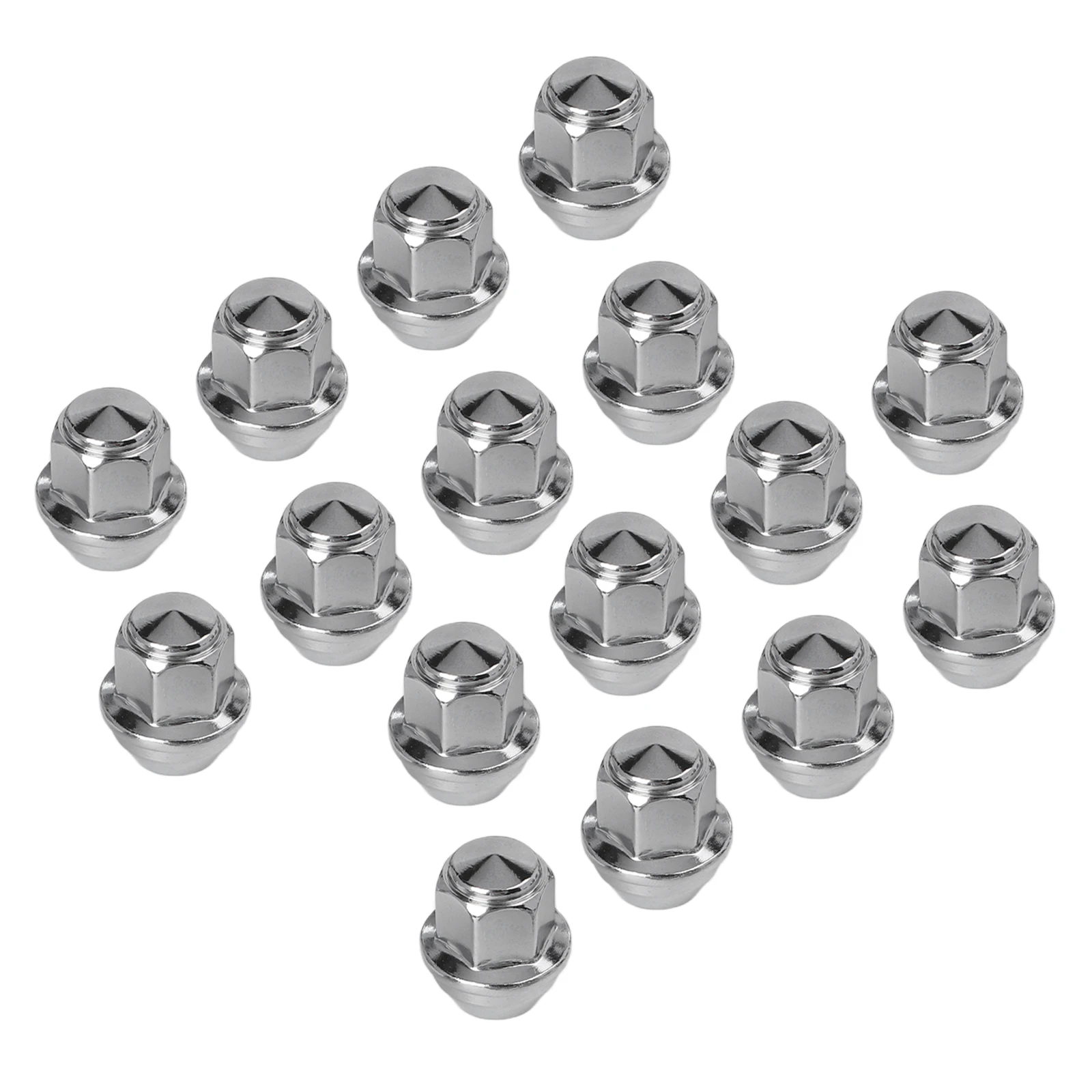 

Pure Steel Lug Nuts M12x1.5 Lug Nuts 60-Degree Conical Seat Extreme Condition Resistance 16pcs Car Wheel Accessories