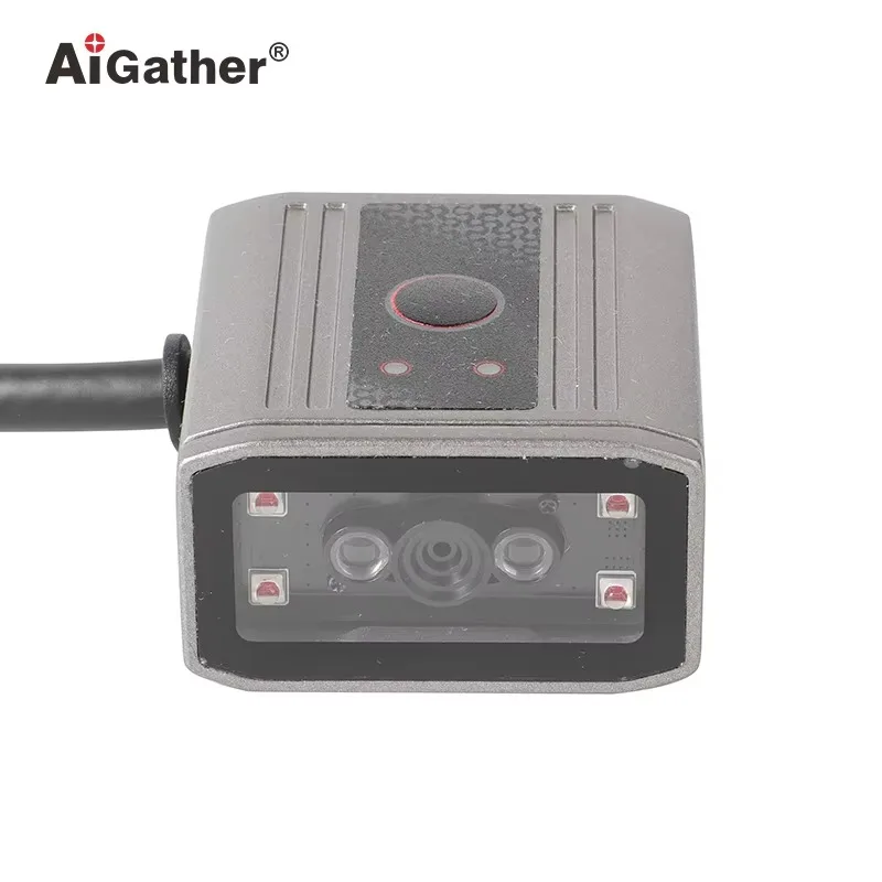 A-G9 Model Fixed Mount 1D/2D/DPM Barcode Scanner with RS232/Ethernet/External Trigger Port